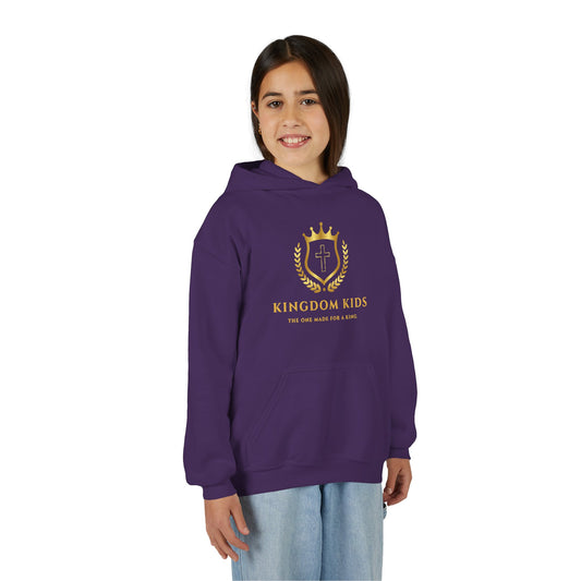 Kingdom Kids Crown Hoodie - Youth Heavy Blend Sweatshirt