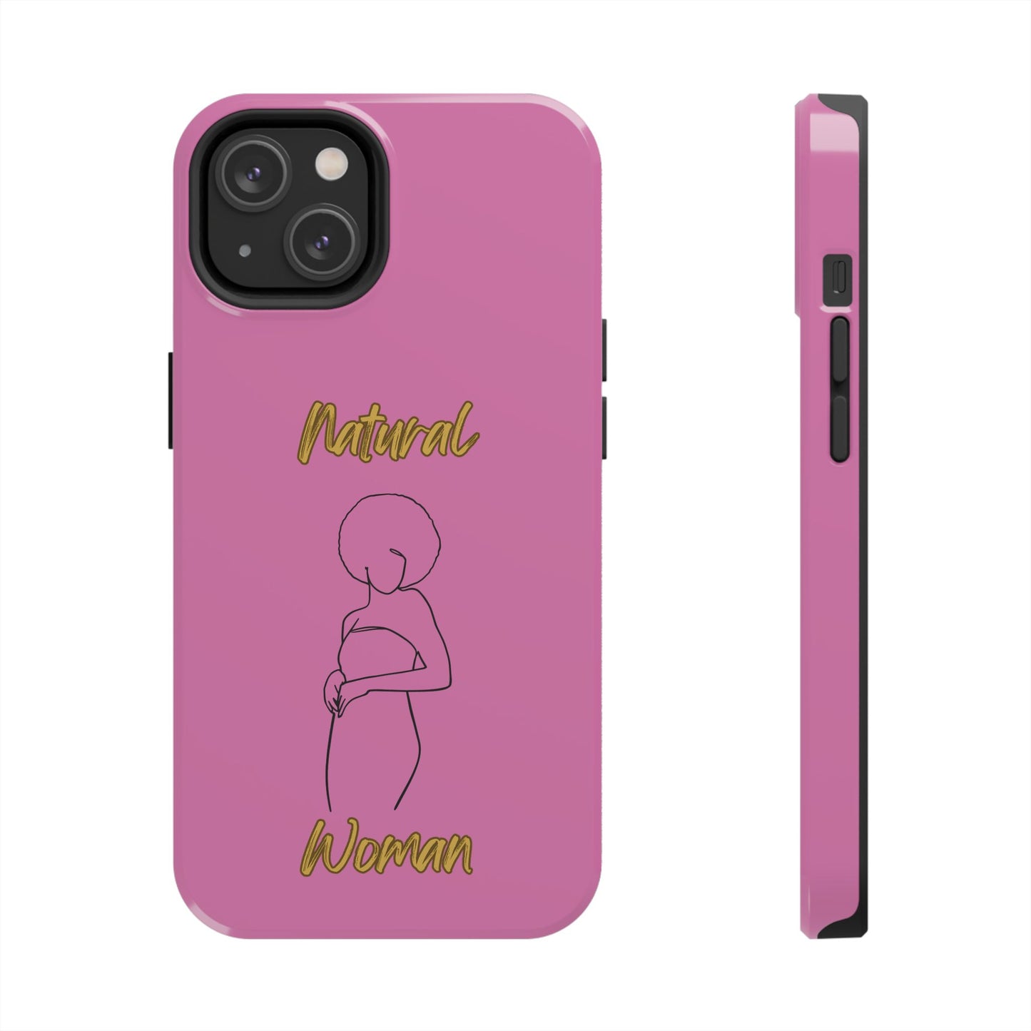 Natural Woman Sho Nuff (BL)Tough Phone Cases LIGHT PINK
