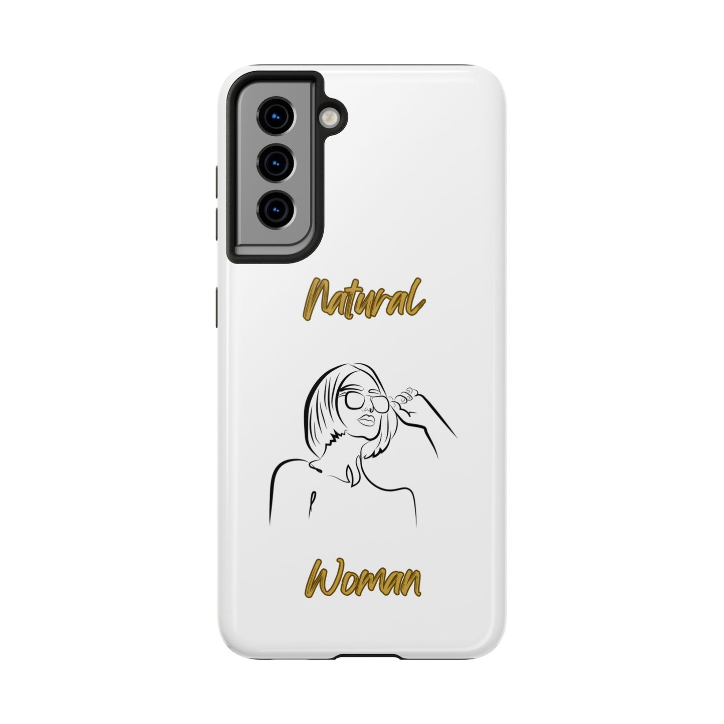 Natural Woman Bright Future (BL)Tough Phone Cases WHITE