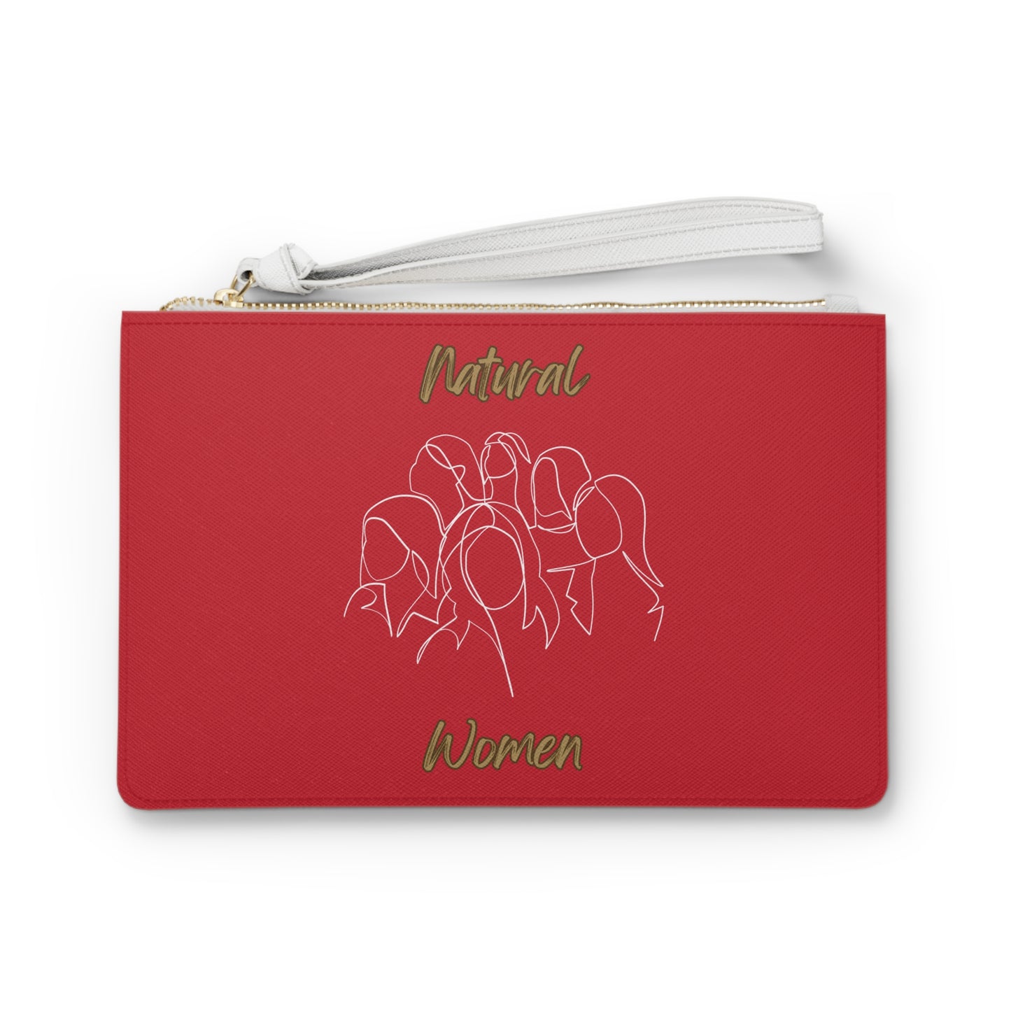 Natural Women Professionals (WL) Clutch Bag DARK RED