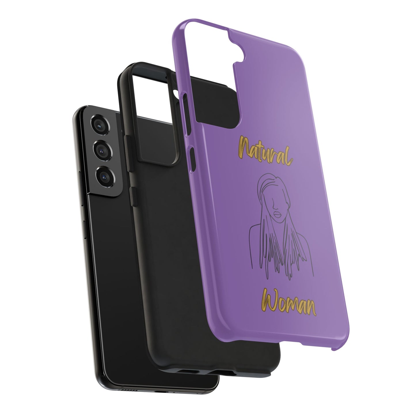 Natural Woman Content (BL)Tough Phone Cases LIGHT PURPLE