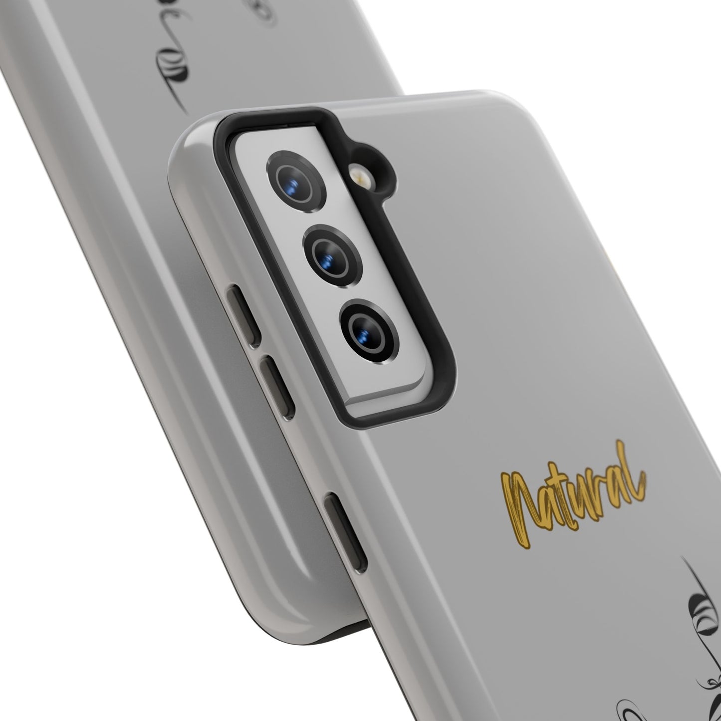 Natural Woman Music In My Soul (BL)Tough Phone Cases LIGHT GREY