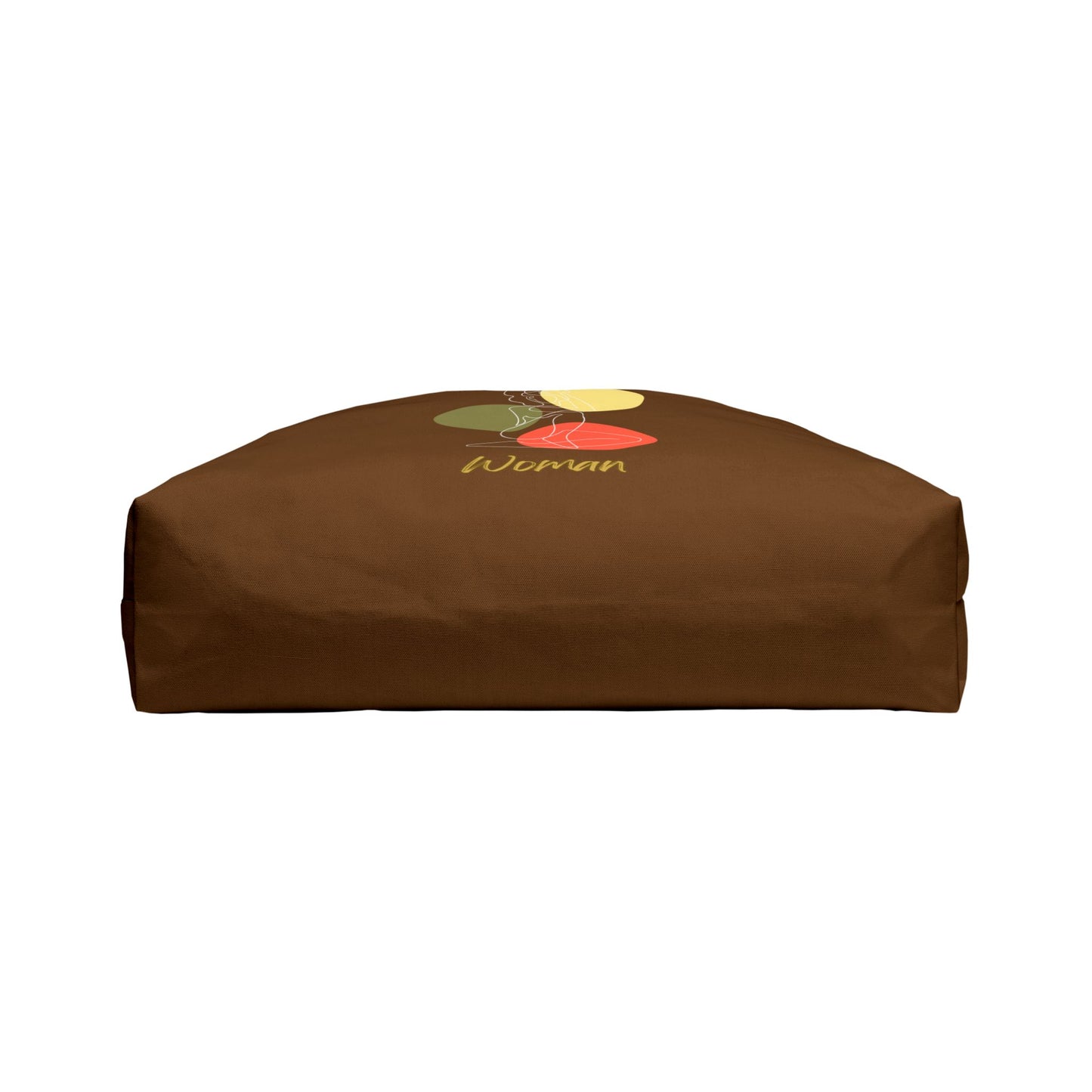 Natural Woman Colorful Pose (WL) Weekender Tote Bag BROWN
