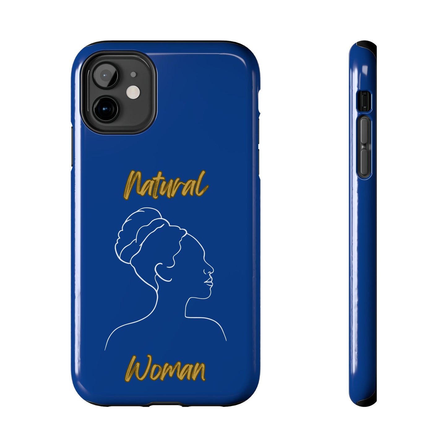 Natural Woman Mixed (WL)Tough Phone Cases DARK BLUE