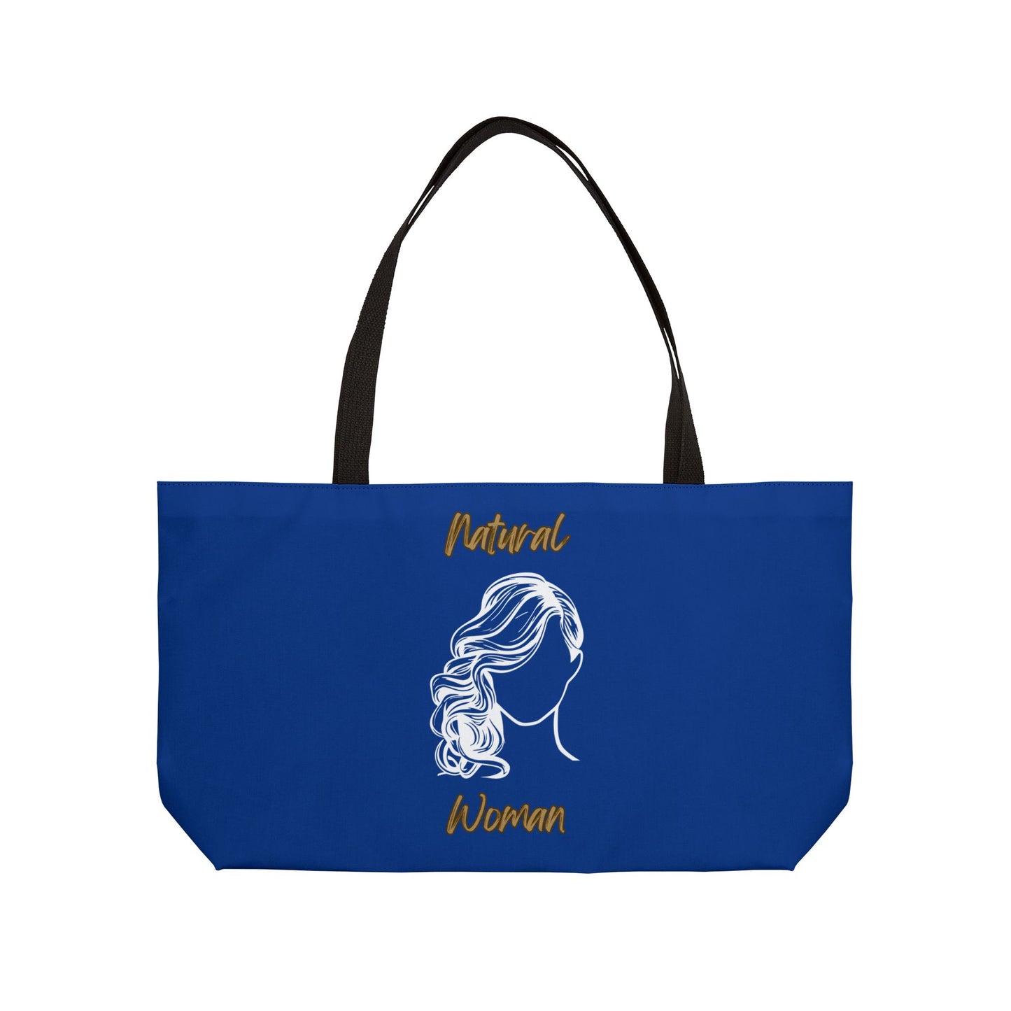 Natural Woman Long Curl (WL) Weekender Tote Bag DARK BLUE