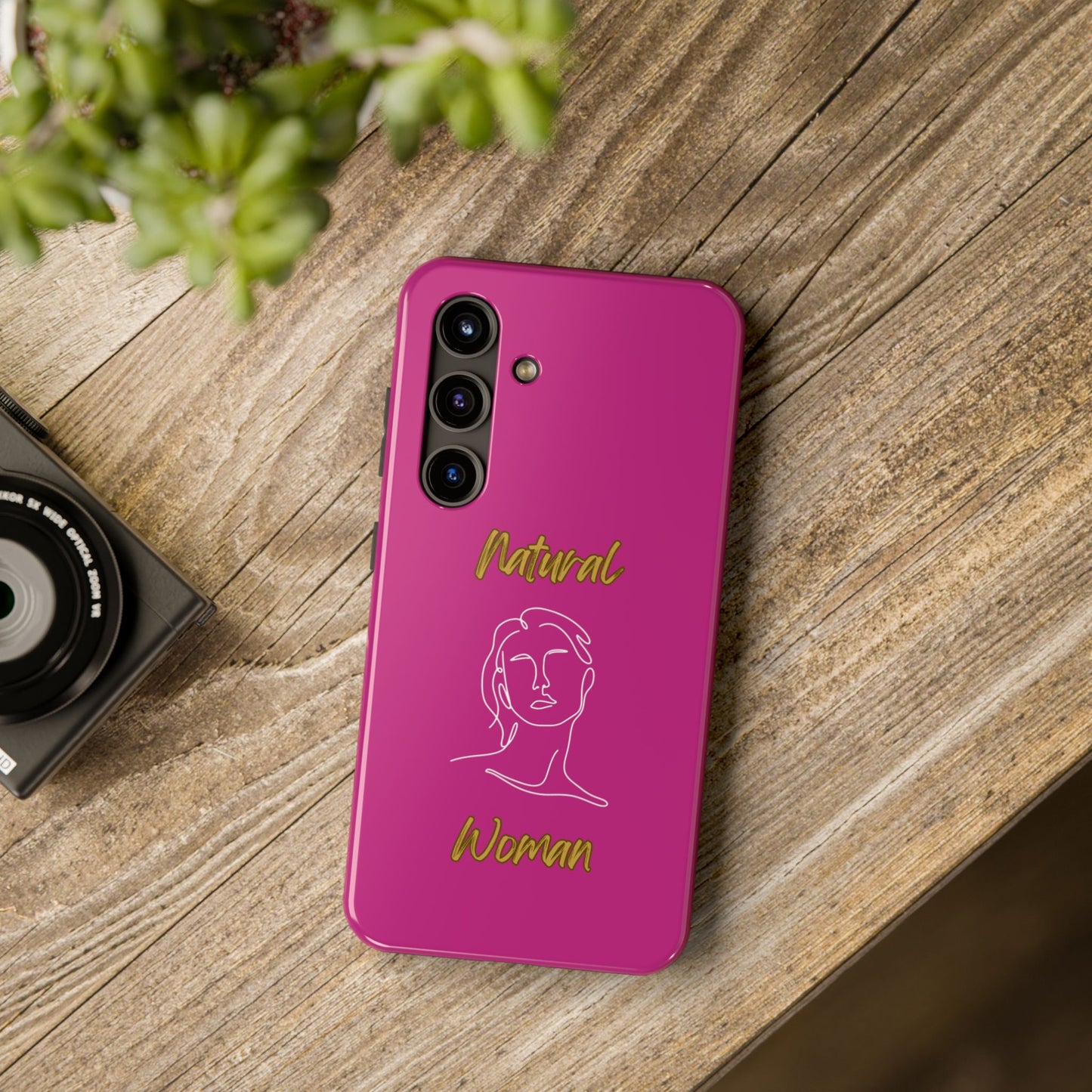 Natural Woman Hello (WL)Tough Phone Cases PINK