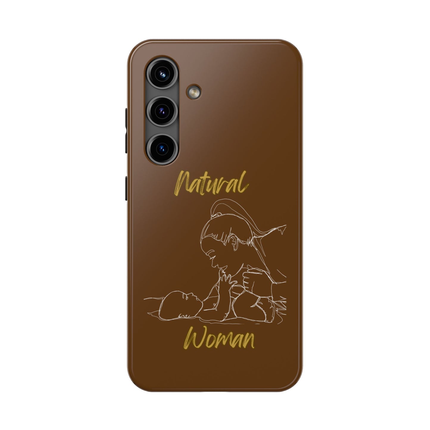 Natural Woman New Life (WL)Tough Phone Cases BROWN