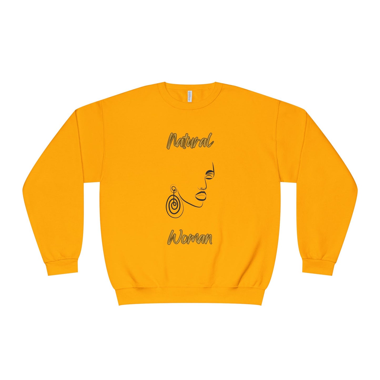 Natural Woman Music In My Soul (BL) Crewneck Sweatshirt