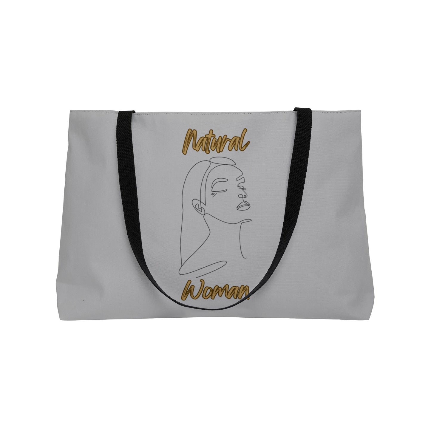 Natural Woman Calm (BL) Weekender Tote Bag LIGHT GREY