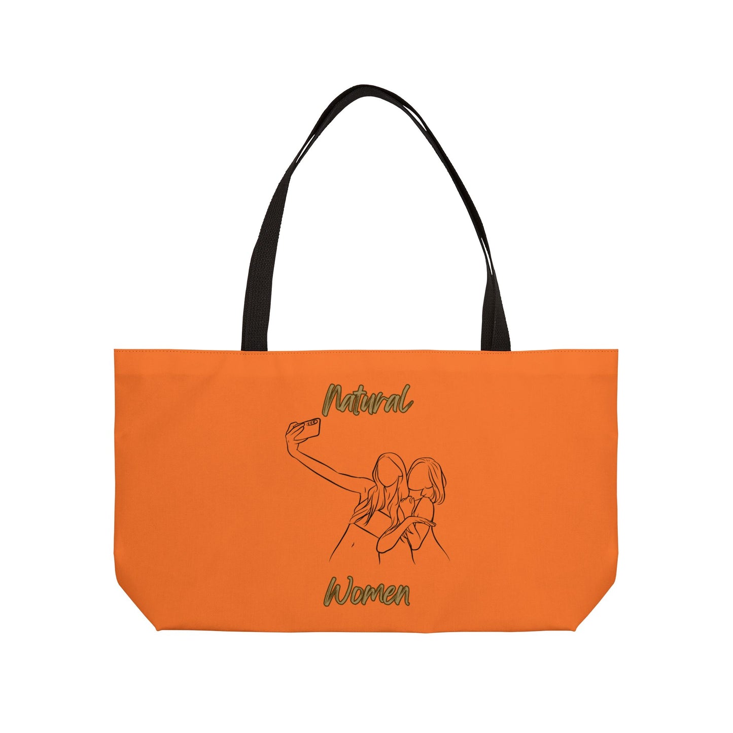 Natural Women Friends Selfie (BL) Weekender Tote Bag CRUSTA