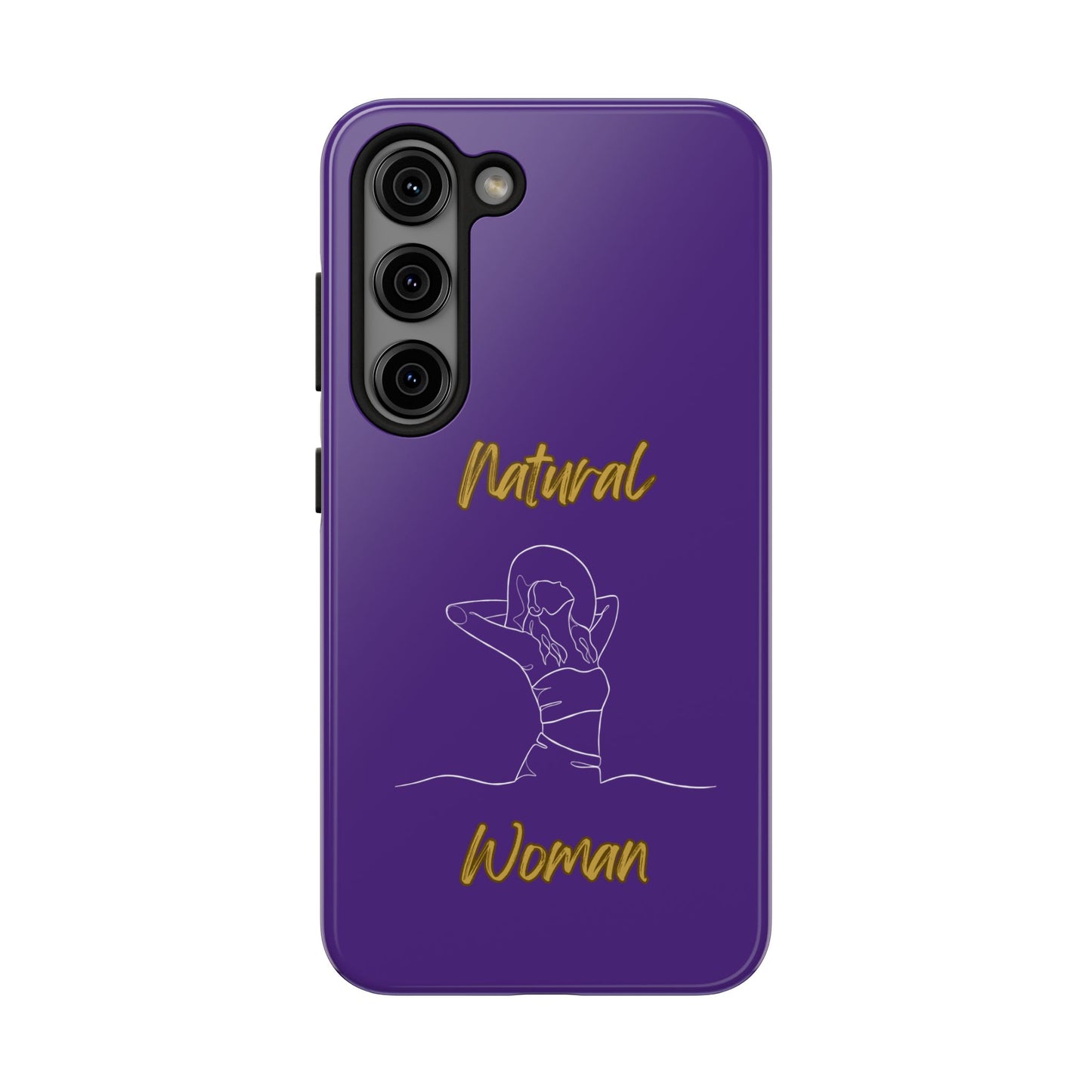 Natural Woman Sun Fun (WL)Tough Phone Cases PURPLE