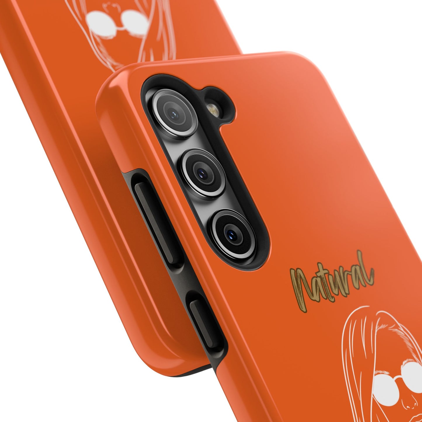 Natural Woman Shades (WL)Tough Phone Cases ORANGE