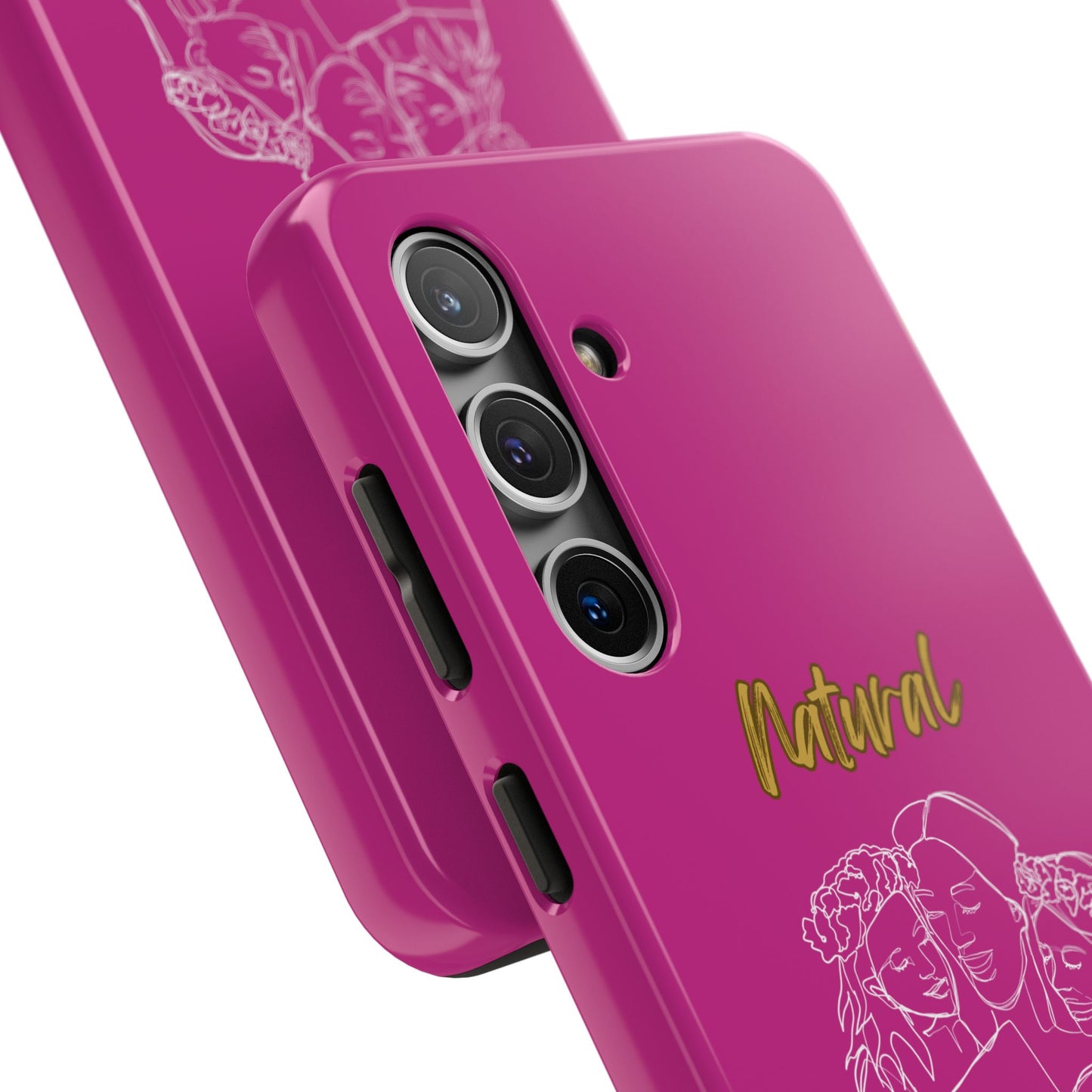 Natural Woman Me & My Girls (WL)Tough Phone Cases PINK