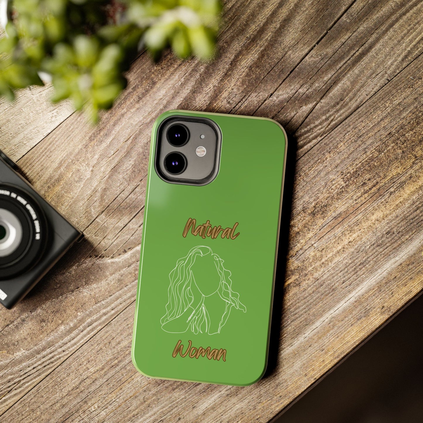 Natural Woman Relaxed (WL) Tough Phone Cases GREEN