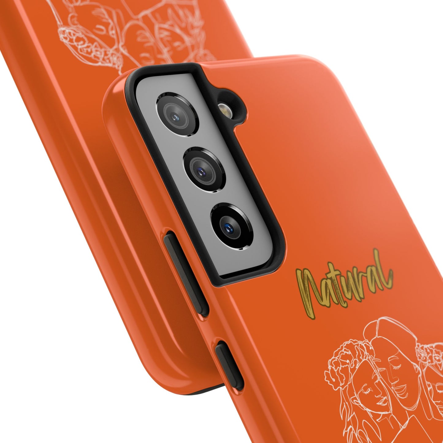 Natural Woman Me & My Girls (WL)Tough Phone Cases ORANGE