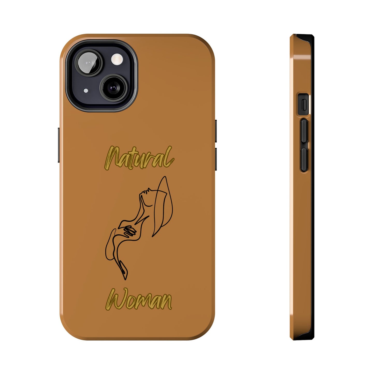 Natural Woman Free (BL)Tough Phone Cases LIGHT BROWN