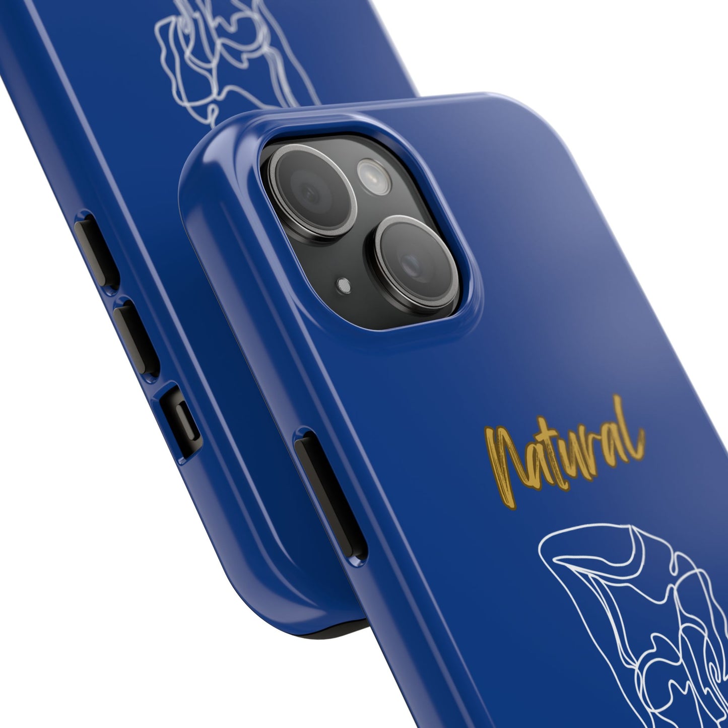 Natural Woman Flexible (WL)Tough Phone Cases DARK BLUE
