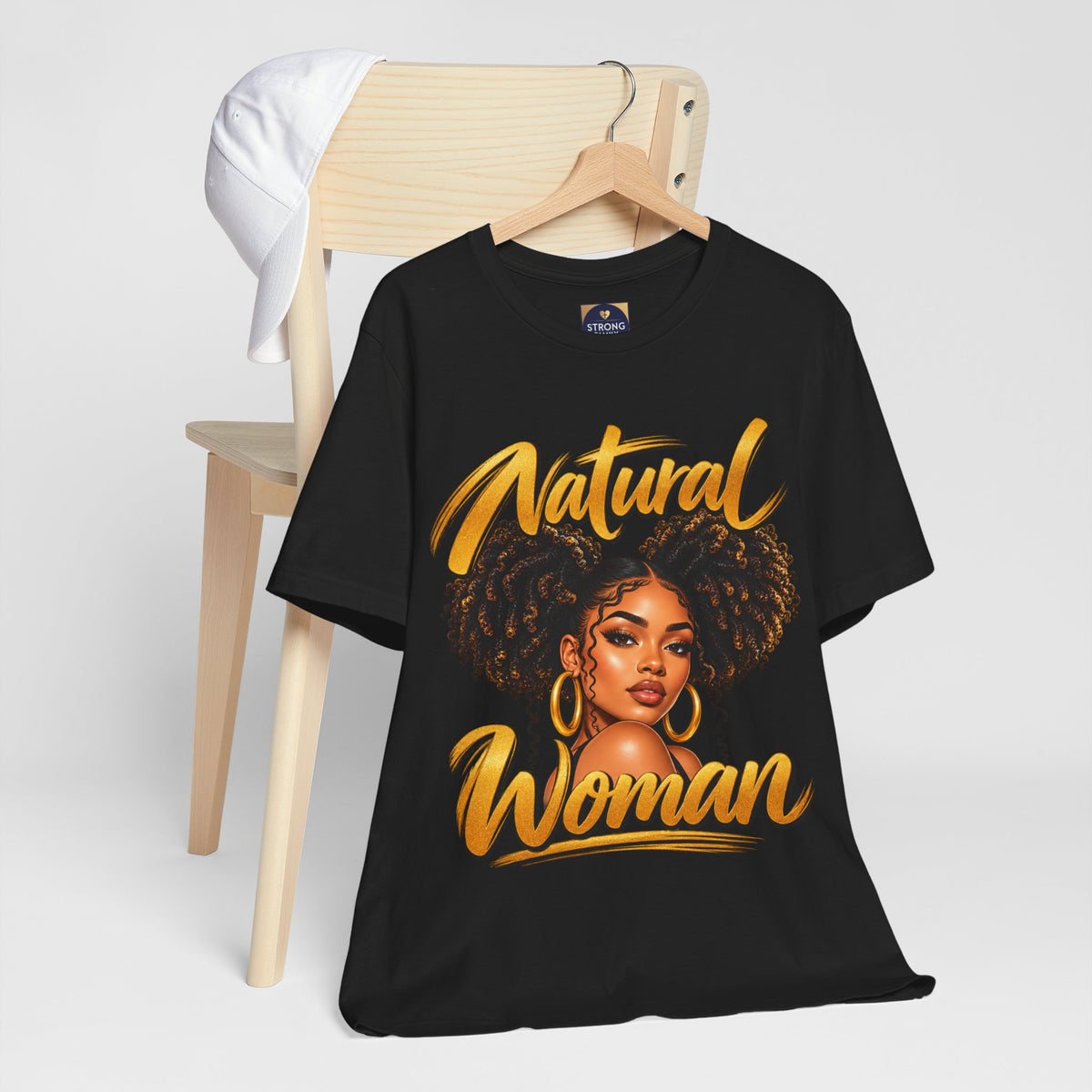 Natural Woman "Twin Puffs" Graphic Tee | Women’s Inspirational T-Shirt