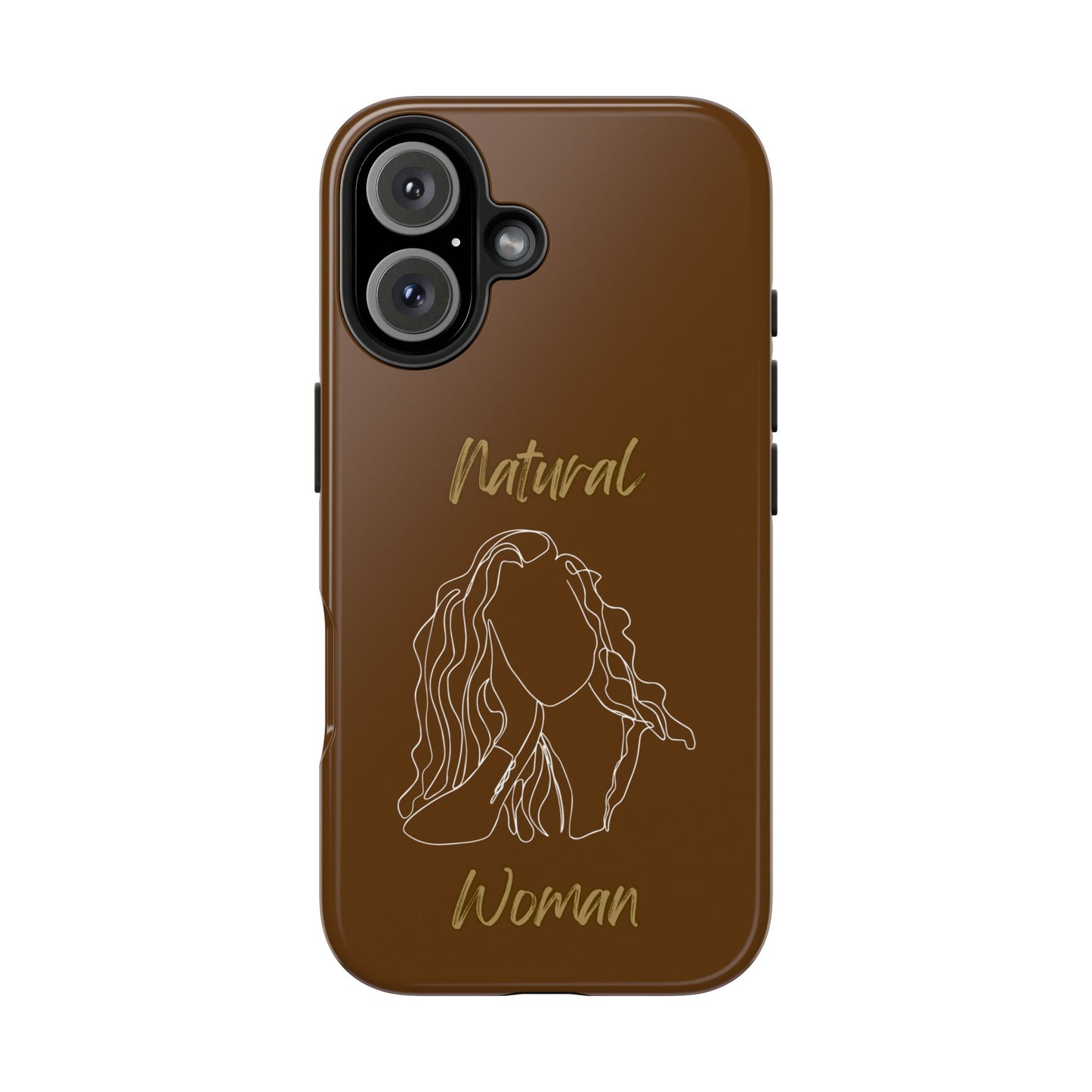 Natural Woman Relaxed (WL) Tough Phone Cases BROWN