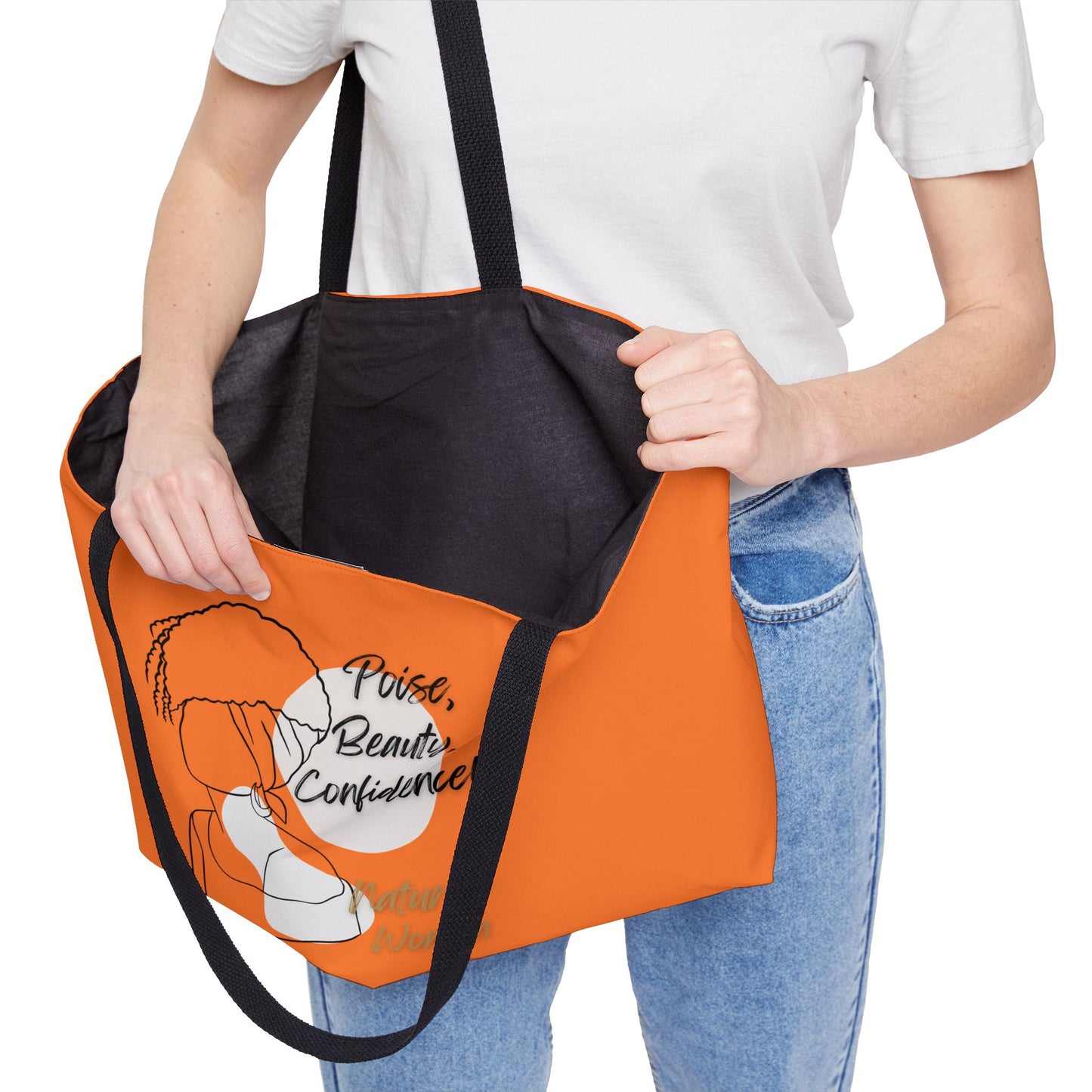 Natural Woman Puff (BL) Weekender Tote Bag CRUSTA