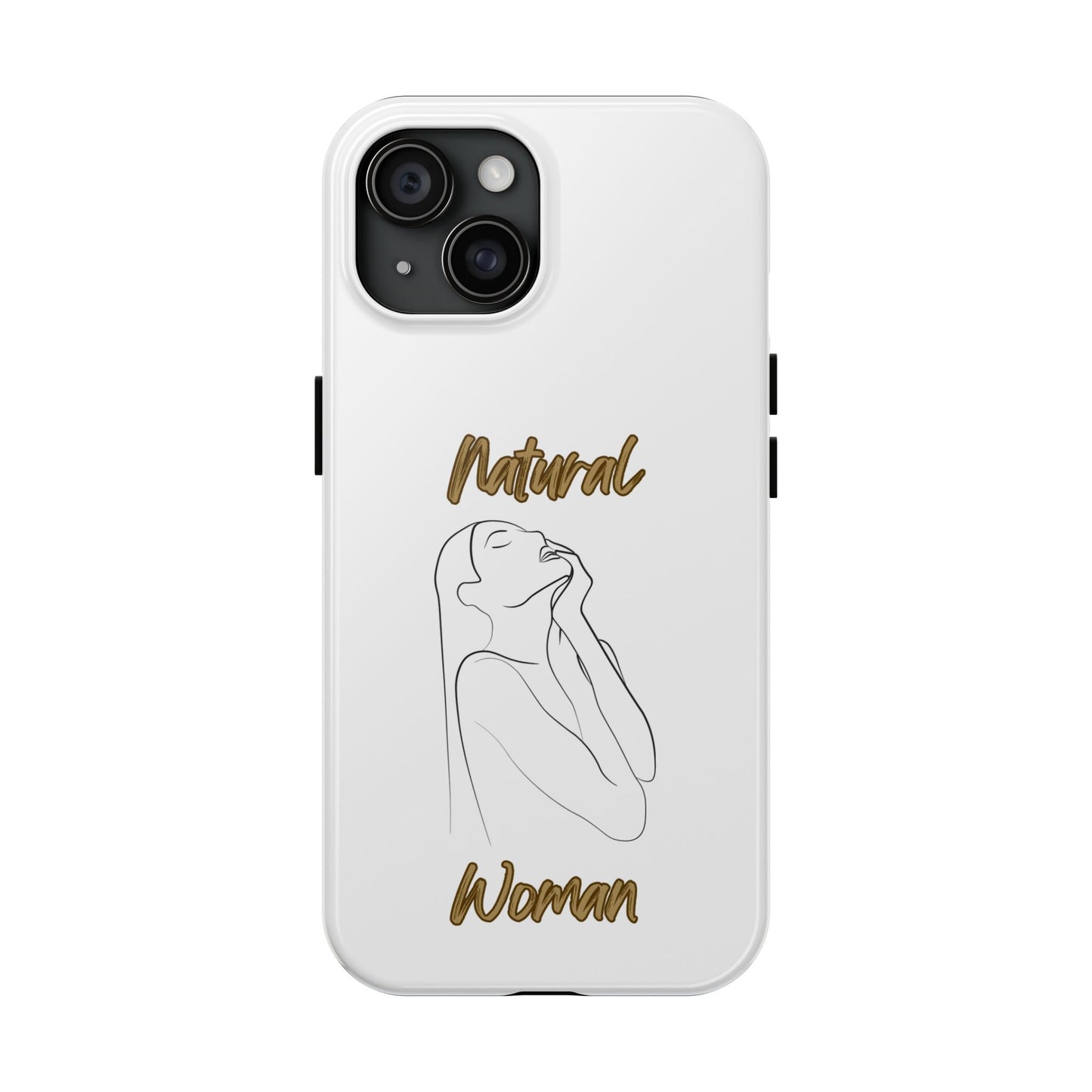 Natural Woman Thank You (BL) Tough Phone Cases WHITE