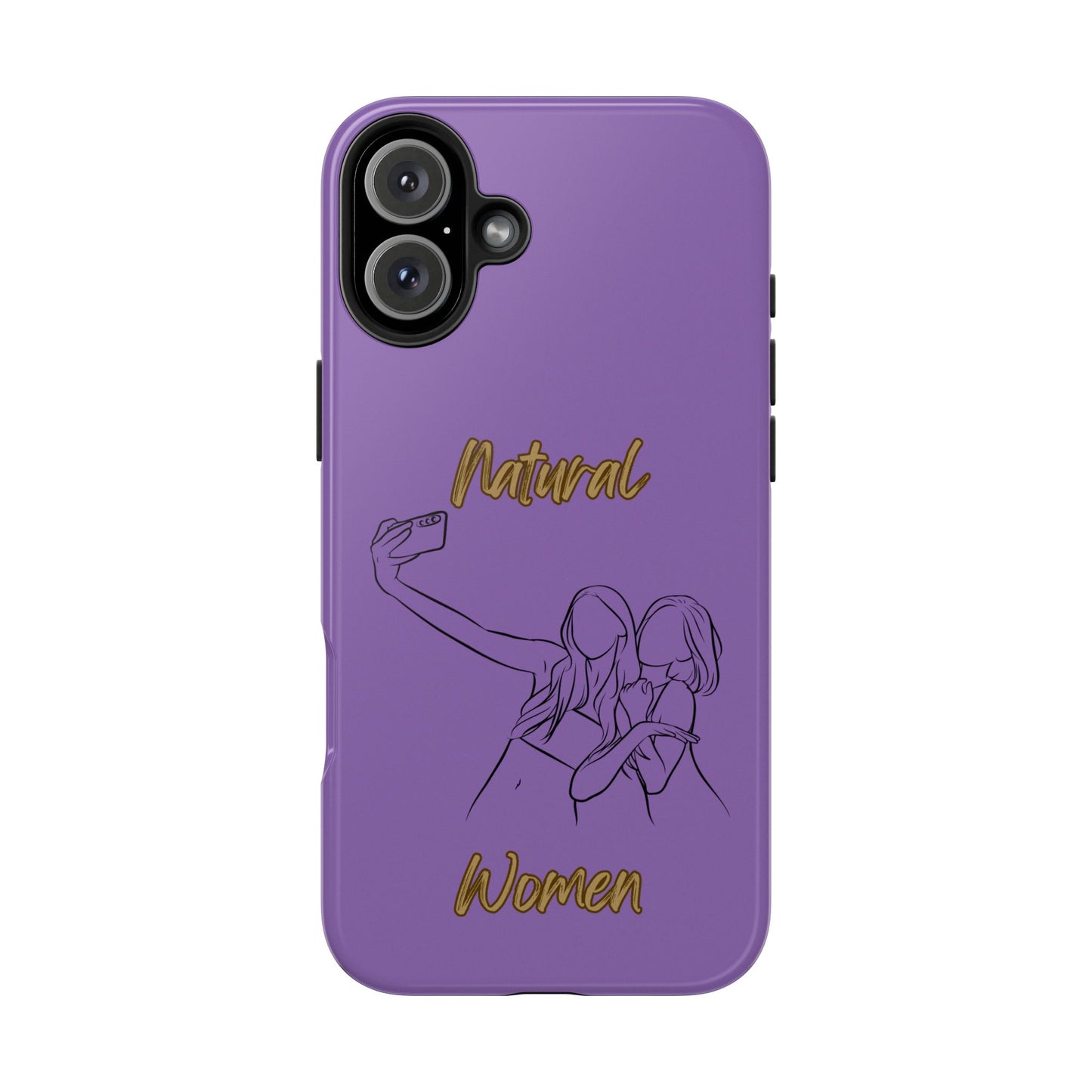 Natural Woman Friends Selfie (BL)Tough Phone Cases LIGHT PURPLE