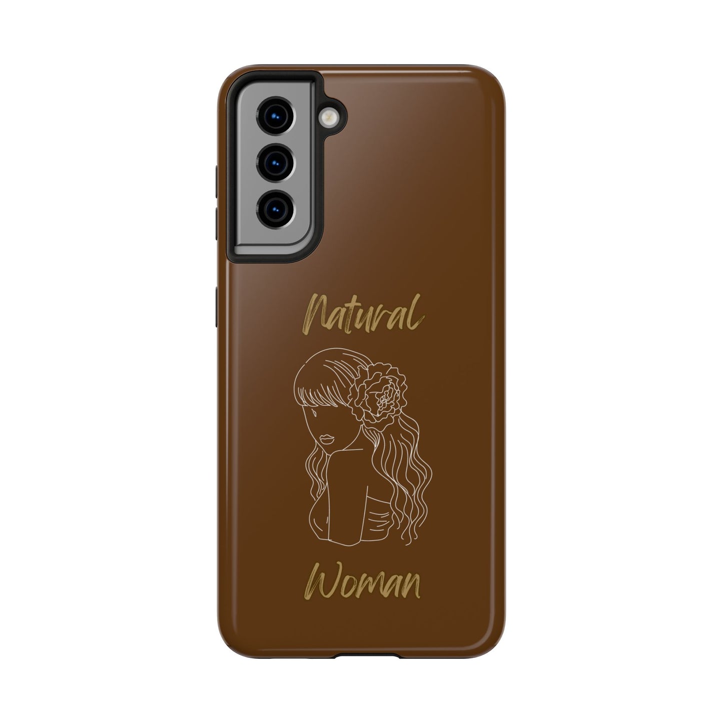 Natural Woman Newness (WL)Tough Phone Cases BROWN