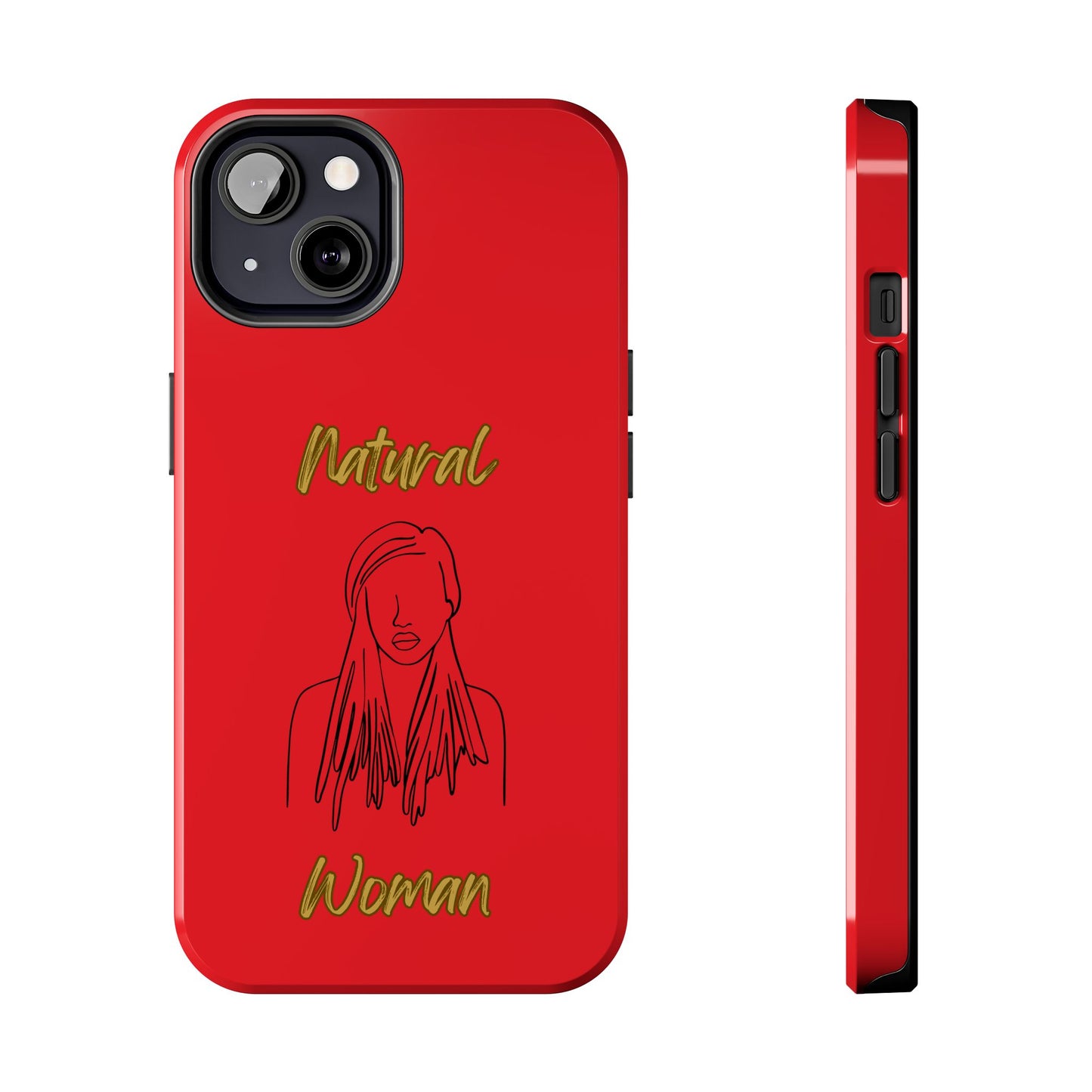 Natural Woman Content (BL)Tough Phone Cases RED
