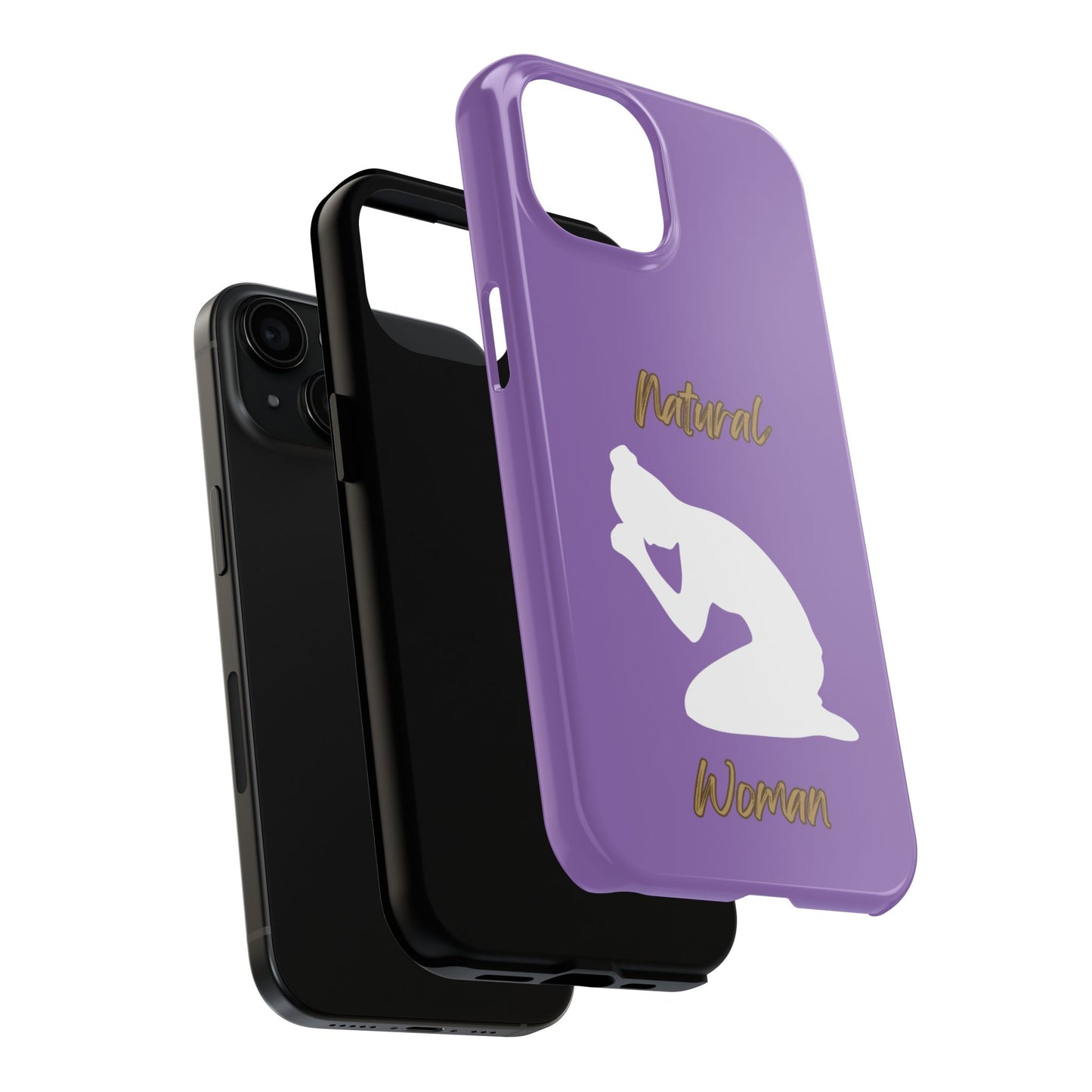 Natural Woman Pray (WL) Tough Phone Cases LIGHT PURPLE