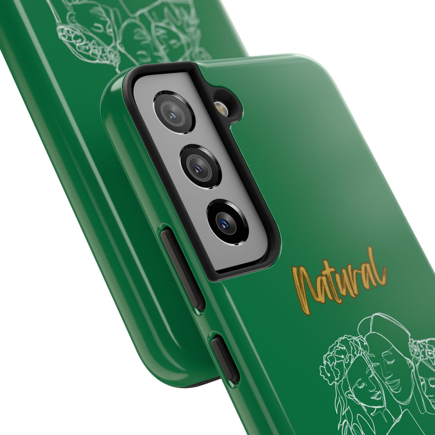 Natural Woman Me & My Girls (WL)Tough Phone Cases DARK GREEN