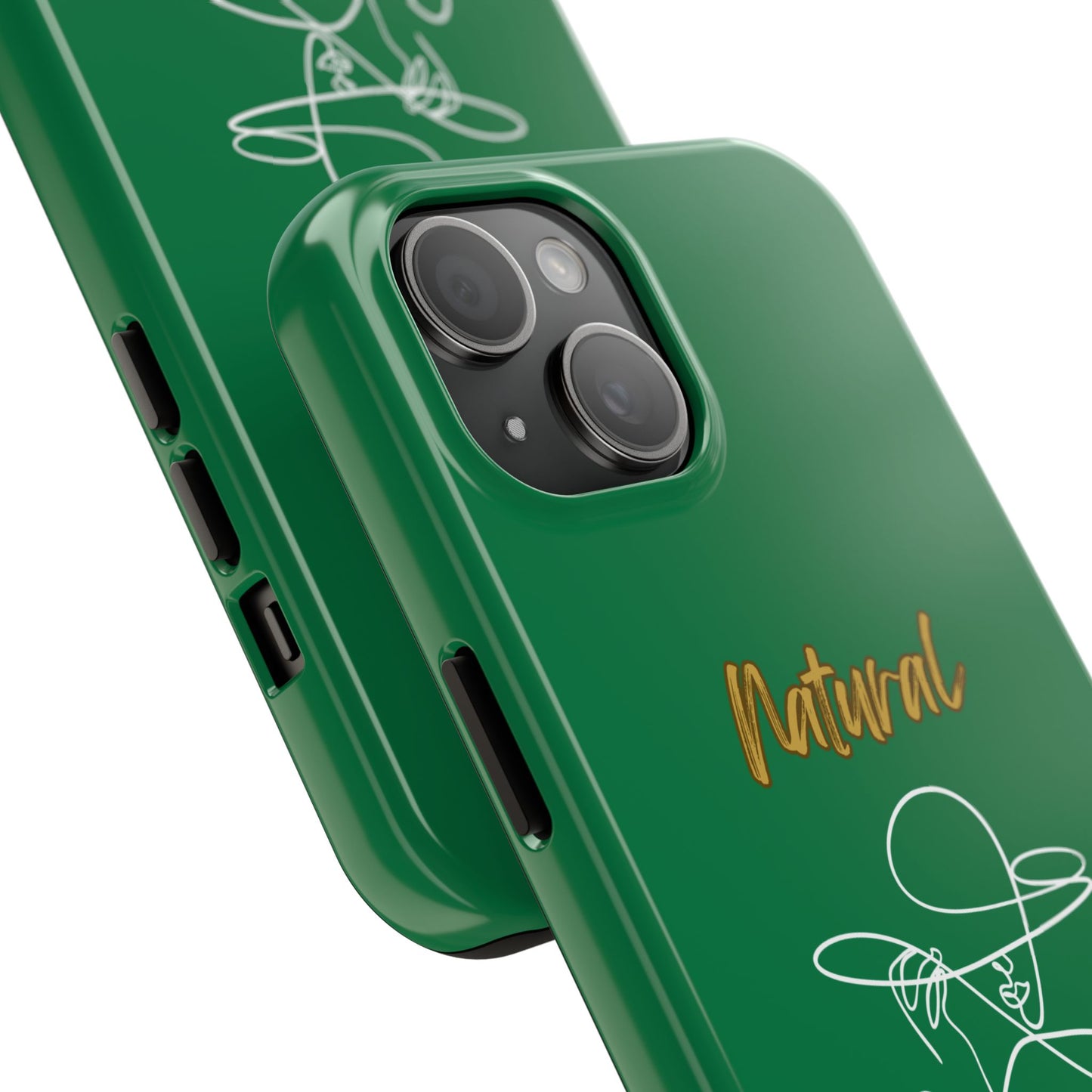 Natural Woman An Original (WL)Tough Phone Cases DARK GREEN