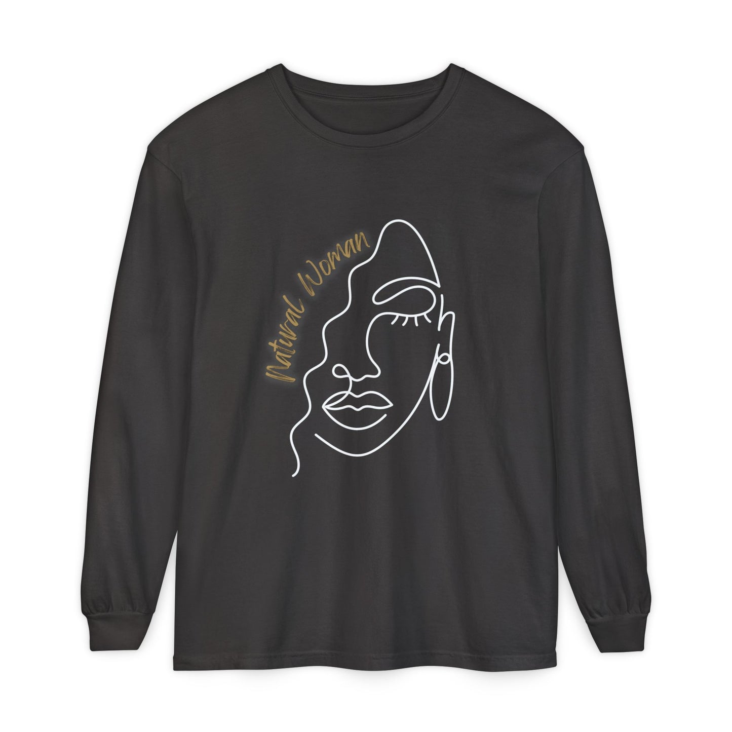 Natural Woman Half Face (WL) Long Sleeve T-Shirt