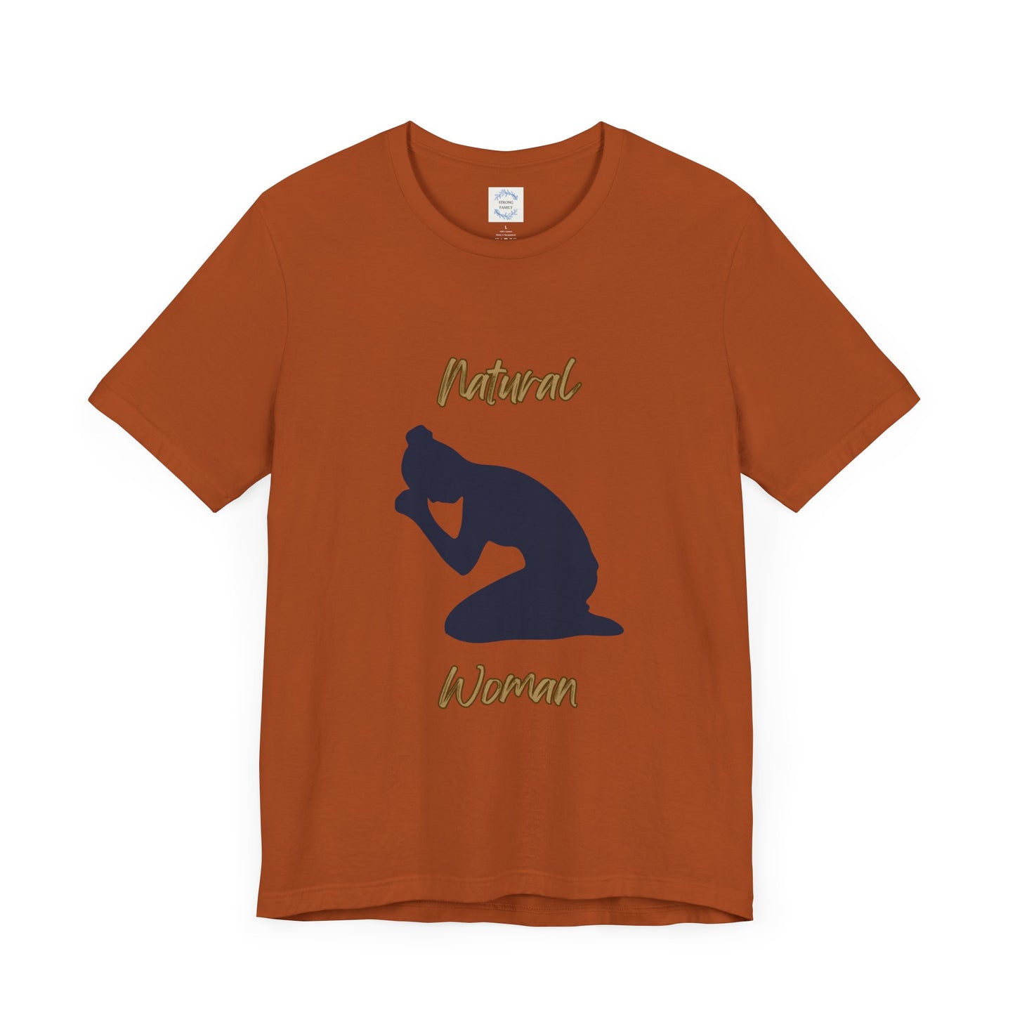 Natural Woman Pray (BL) Short Sleeve T-Shirt