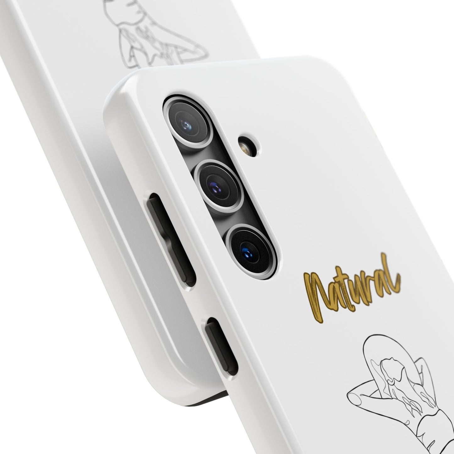Natural Woman Sun Fun (BL)Tough Phone Cases WHITE