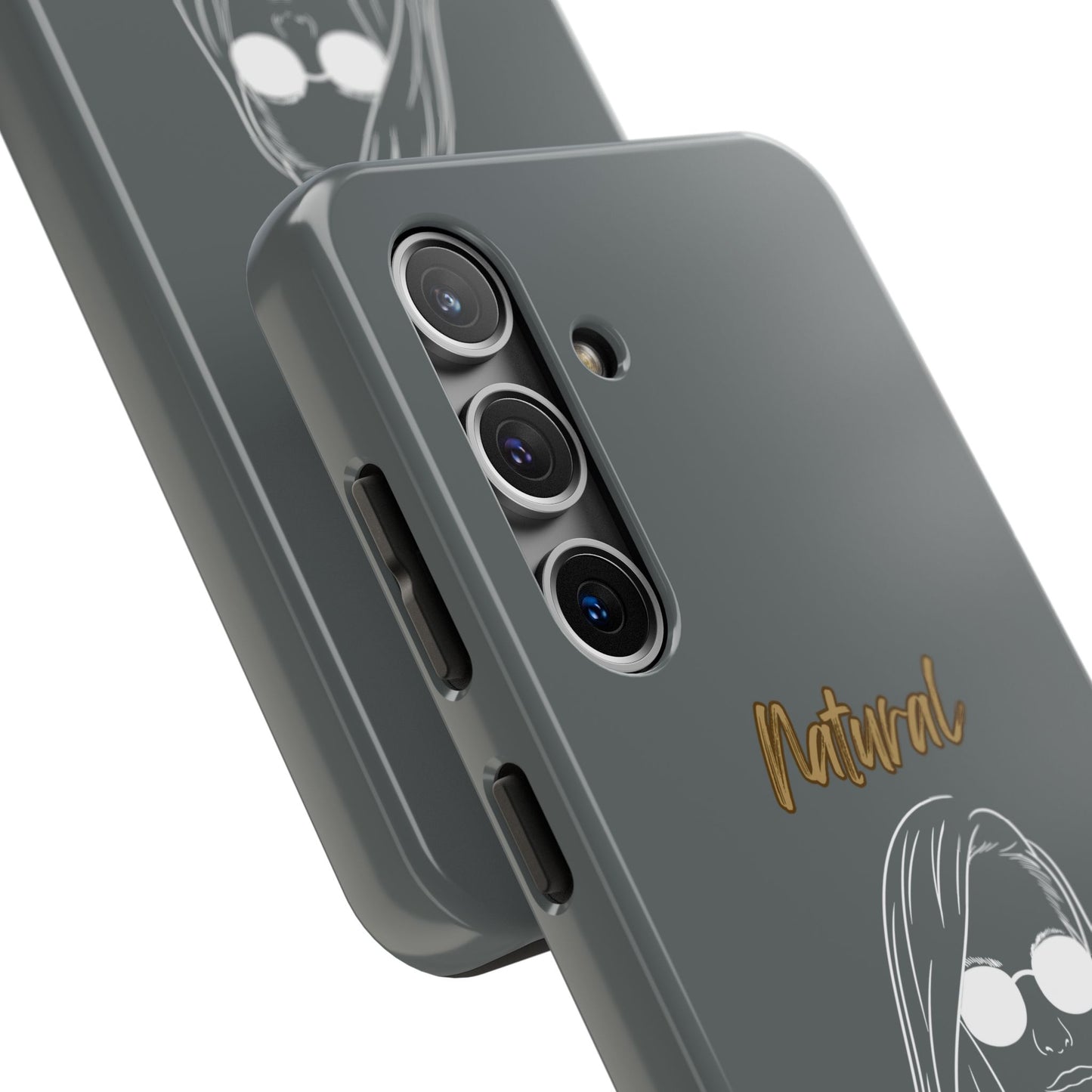Natural Woman Shades (WL)Tough Phone Cases DARK GREY
