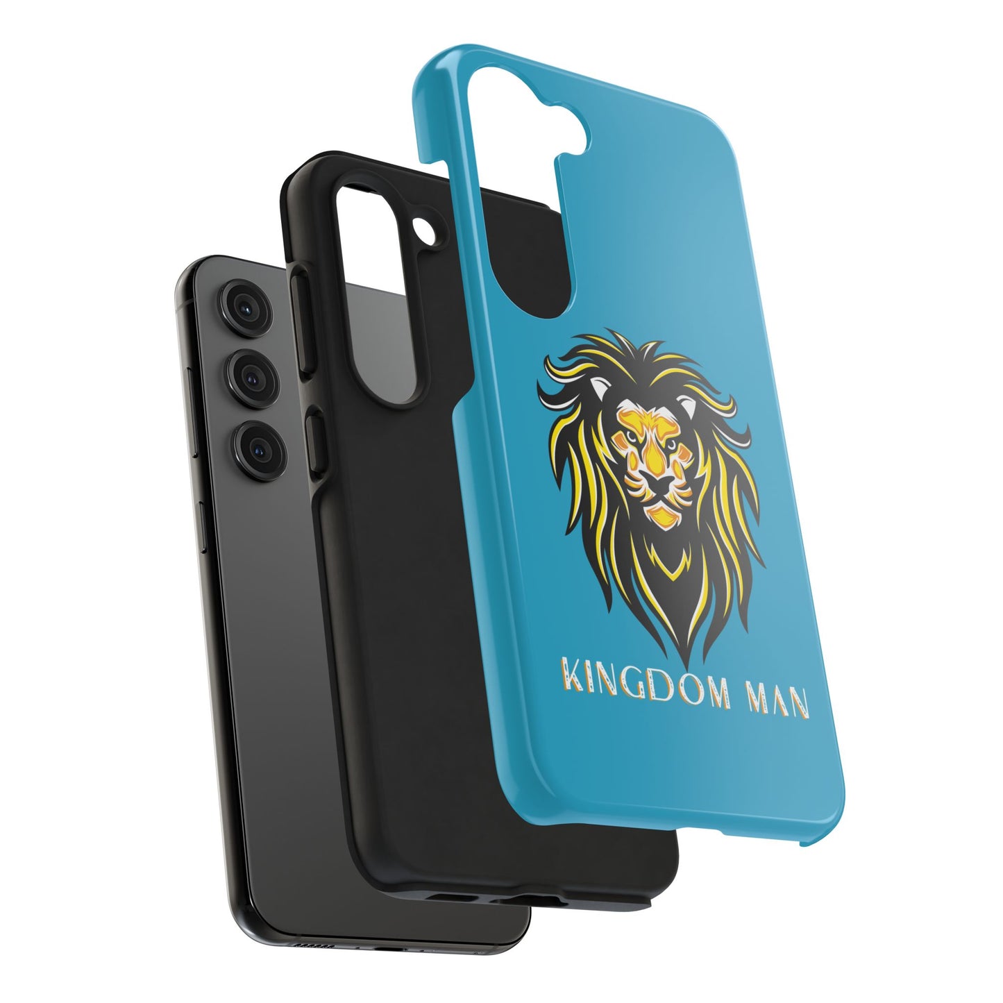 Kingdom Man (White-Gold Label) Tough Phone Case TURQUOISE