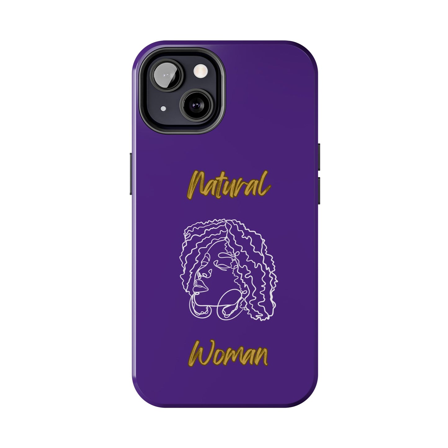 Natural Woman Naturally Me (WL)Tough Phone Cases PURPLE