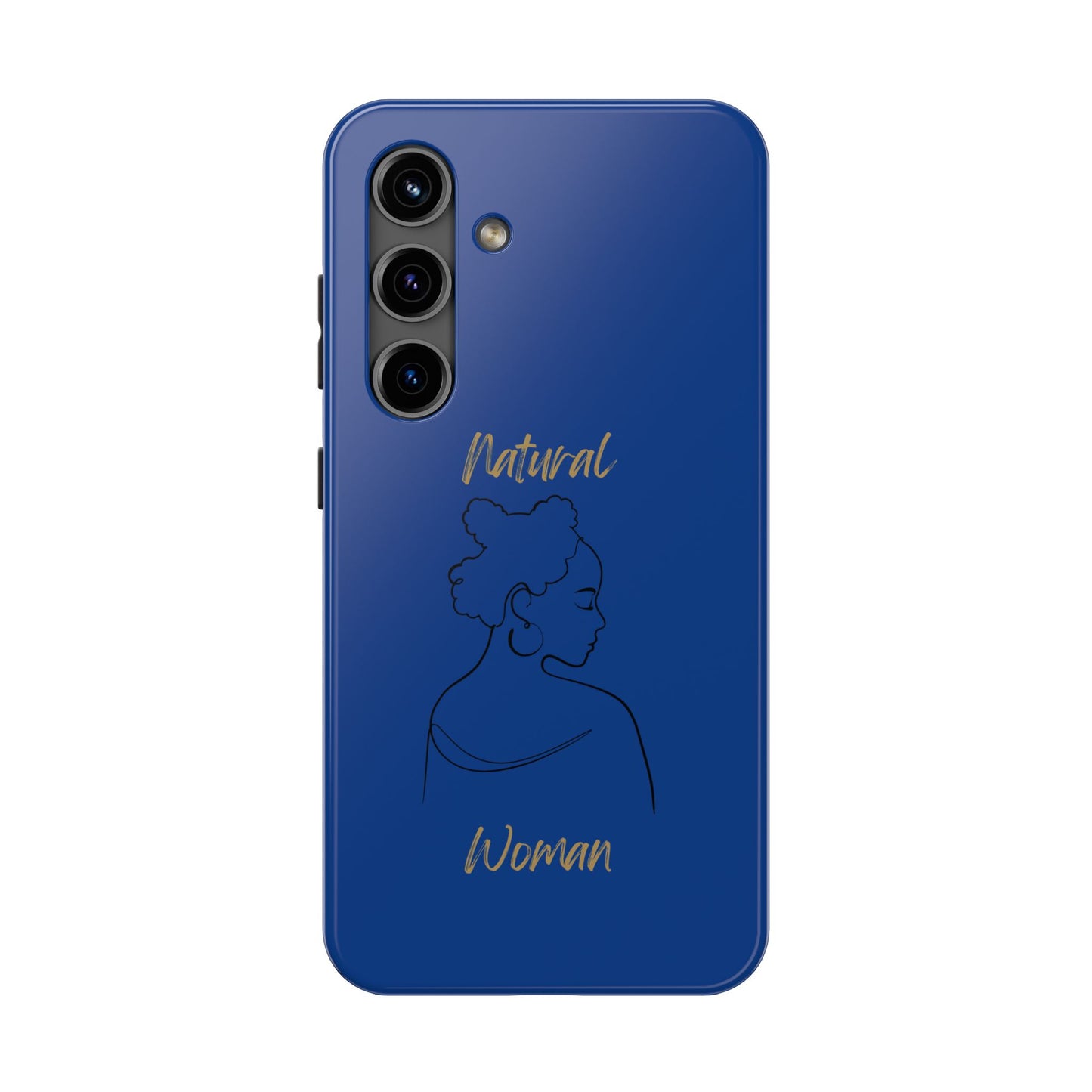 Natural Woman Twists (BL) Tough Phone Cases DARK BLUE