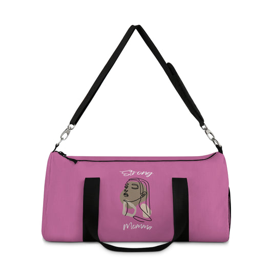 Strong Momma (WL) Duffel Bag LIGHT PINK