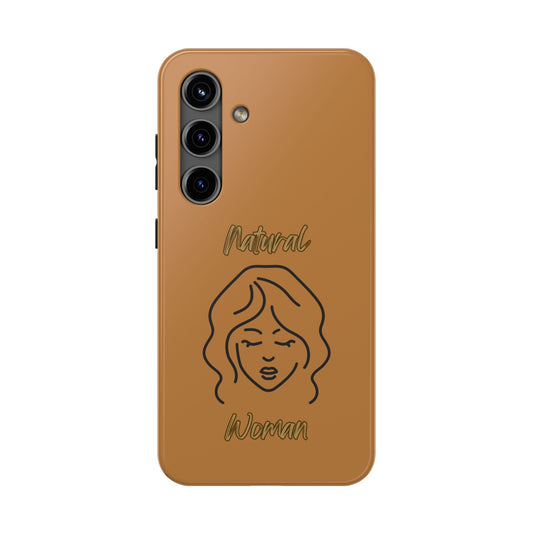 Natural Woman Modest (BL)Tough Phone Cases LIGHT BROWN