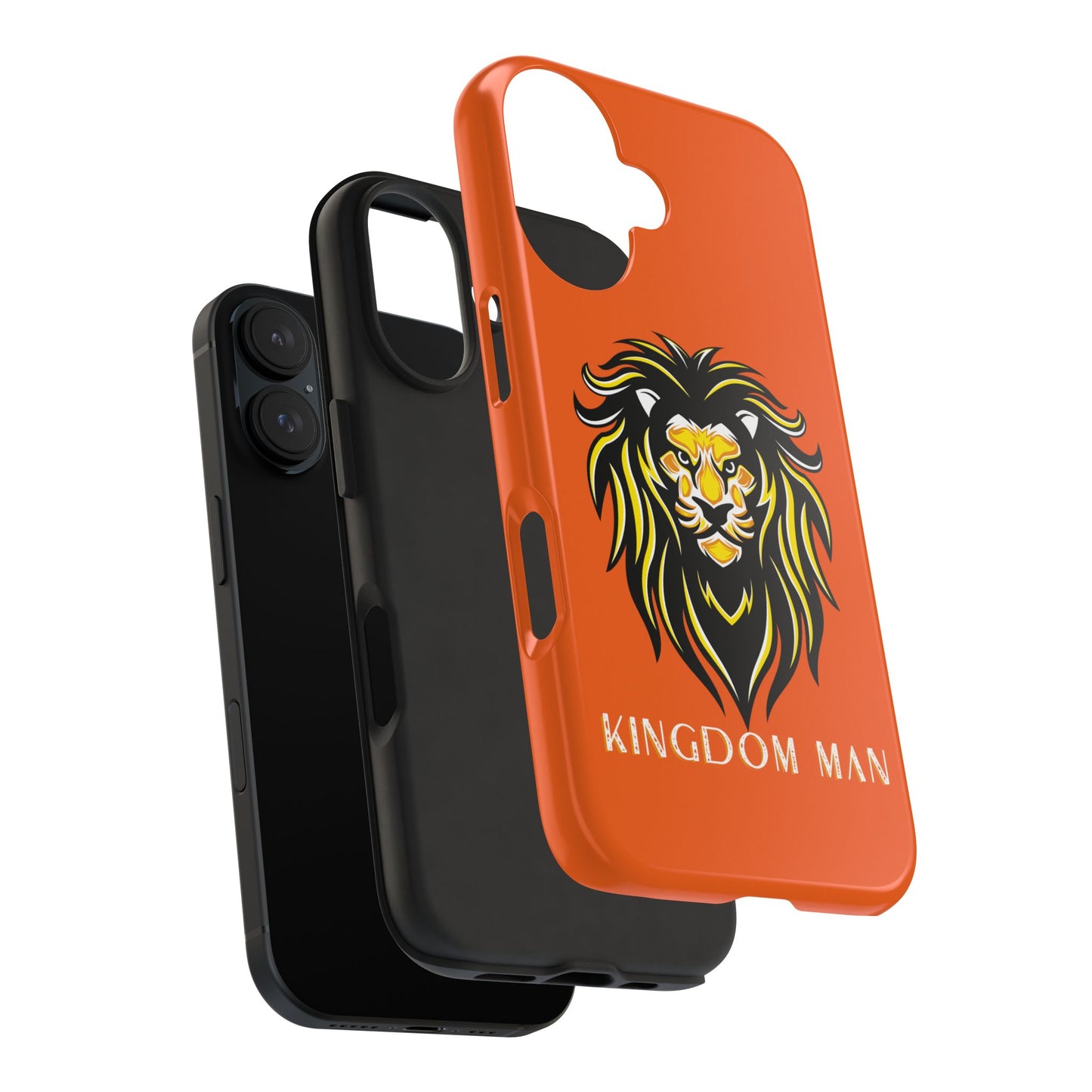 Kingdom Man (White-Gold Label) Tough Phone Case ORANGE