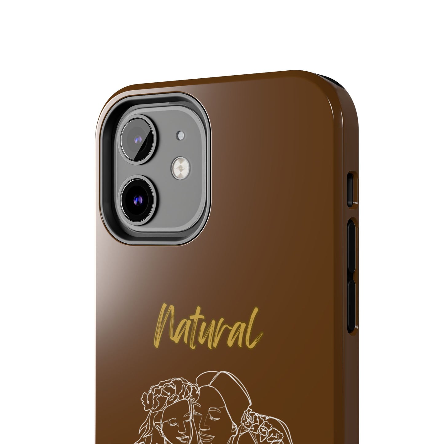 Natural Woman Me & My Girls (WL)Tough Phone Cases BROWN