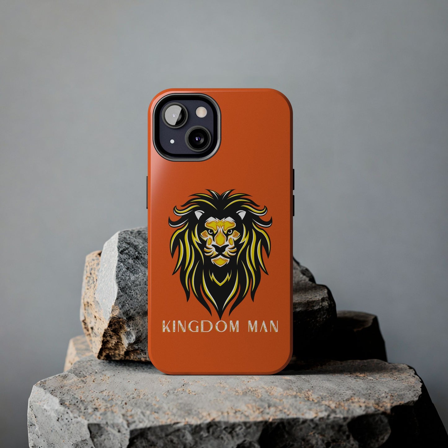 Kingdom Man (White-Gold Label) Tough Phone Case ORANGE