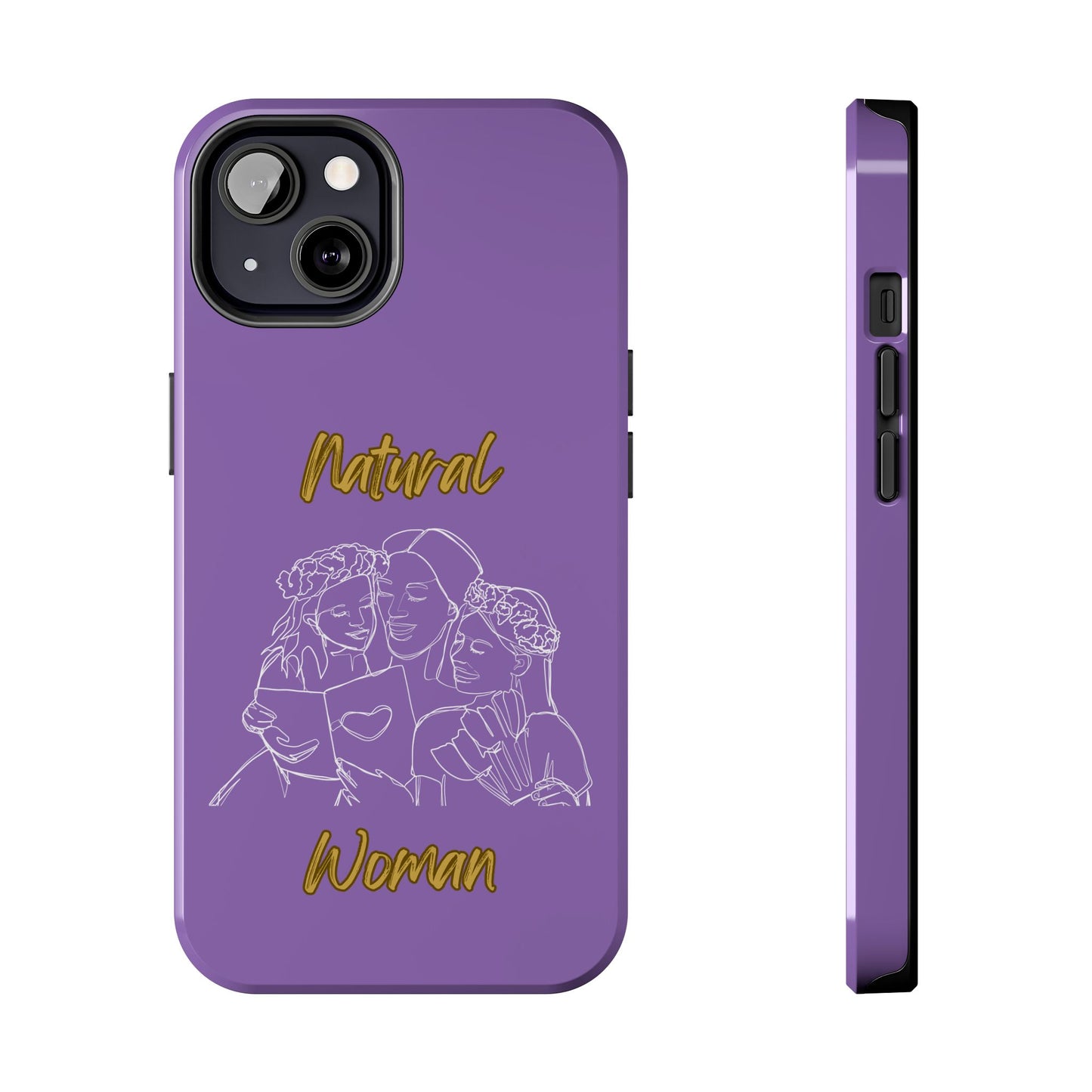 Natural Woman Me & My Girls (WL)Tough Phone Cases LIGHT PURPLE