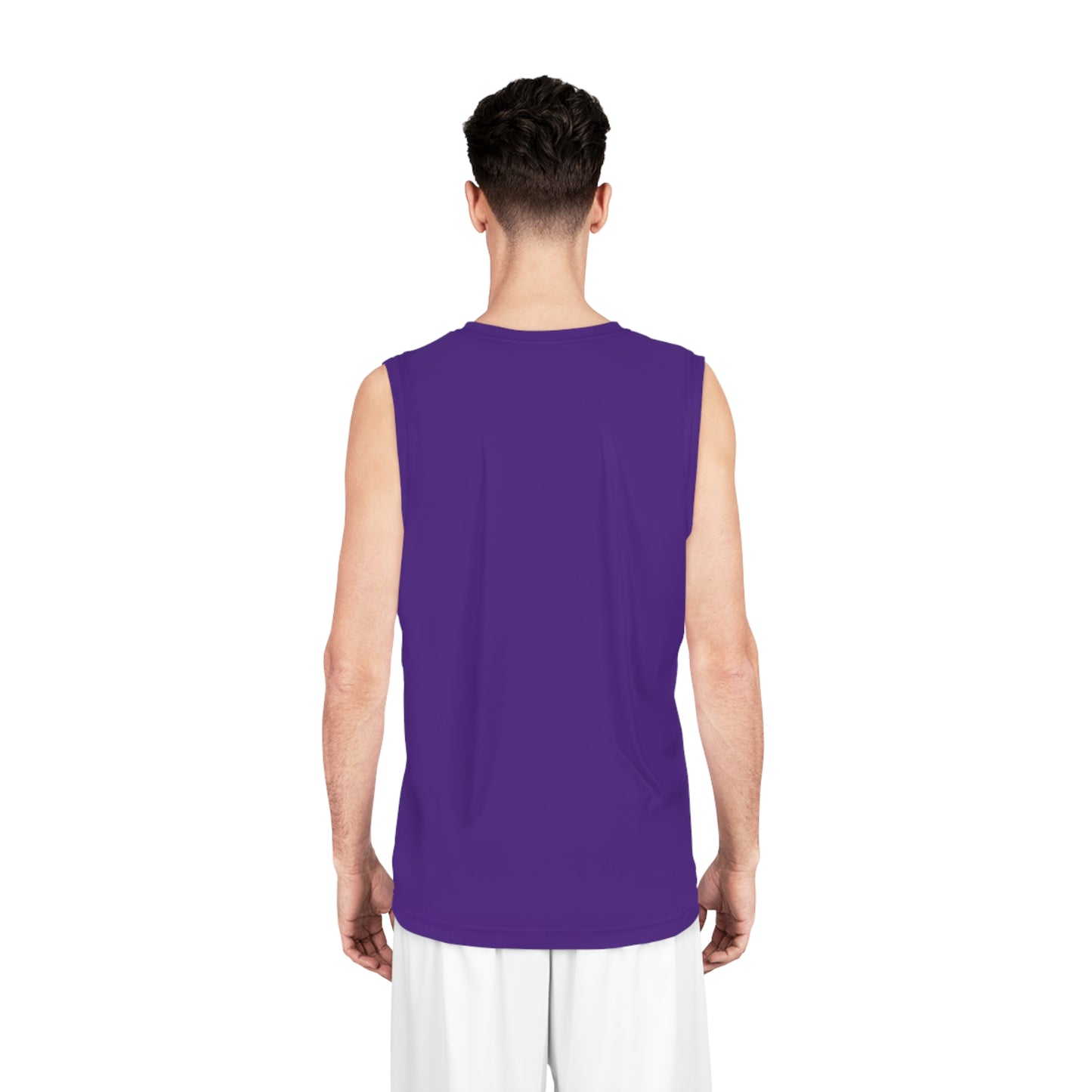 Kingdom Man (Gold) Basketball Jersey PURPLE