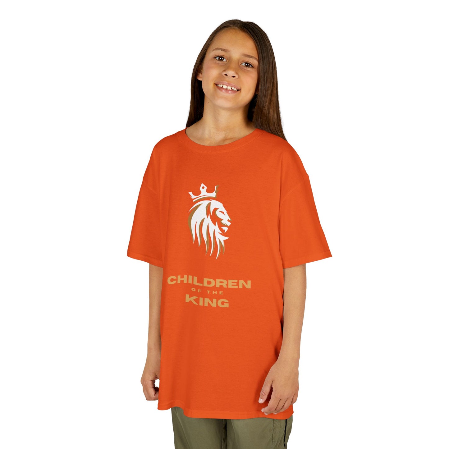 Children of the King Inspirational Kids Cotton T-Shirt (WL)