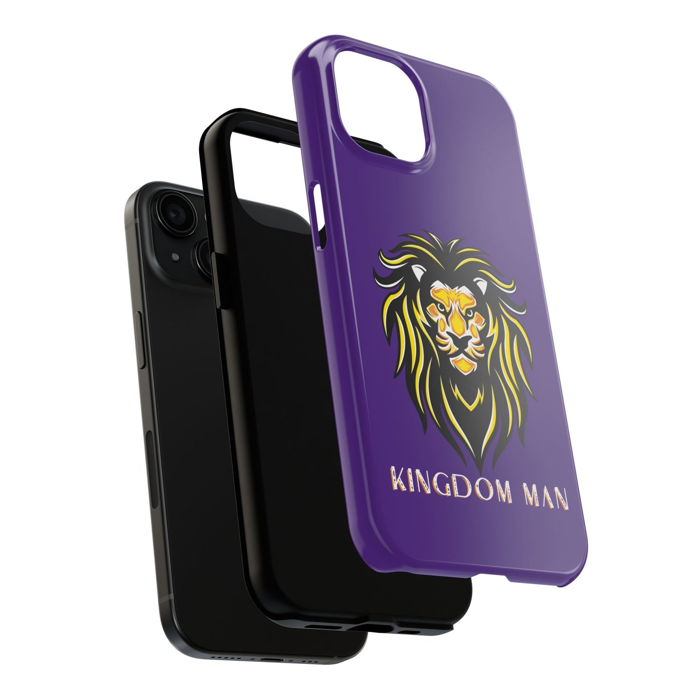 Kingdom Man (White-Gold Label) Tough Phone Case PURPLE