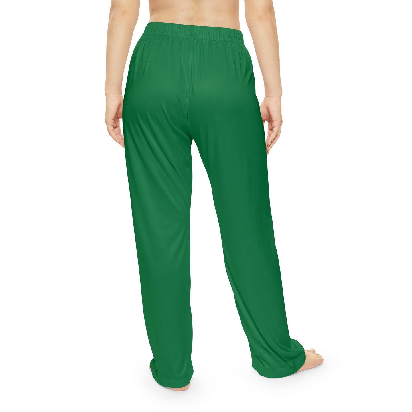 Natural Woman Puff (BL) Women's Pajama Pants DARK GREEN