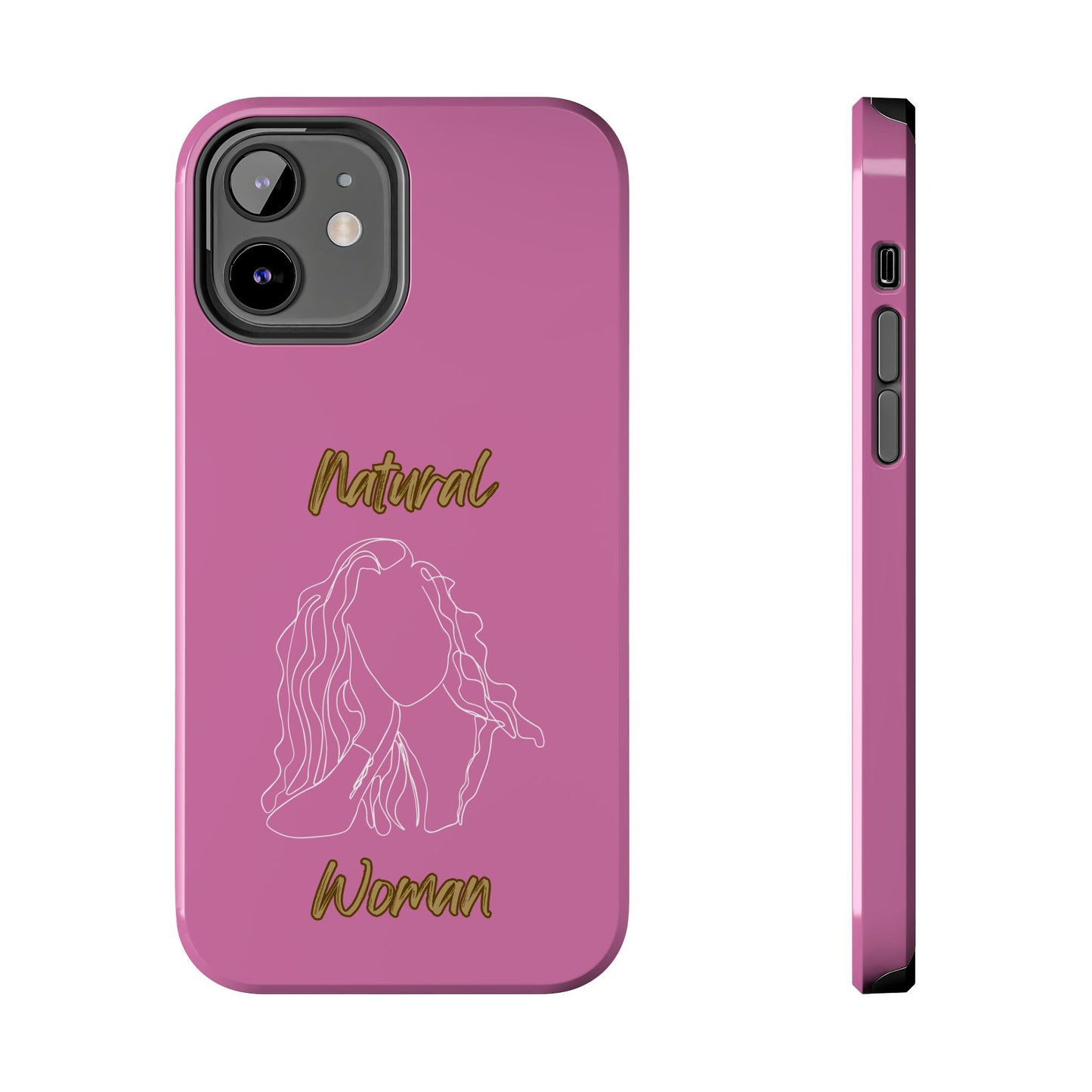 Natural Woman Relaxed (WL) Tough Phone Cases LIGHT PINK