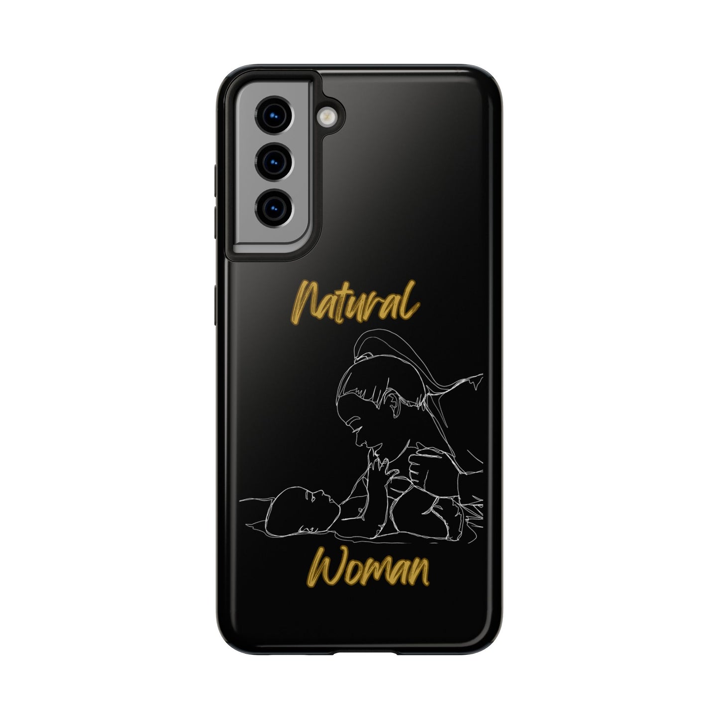 Natural Woman New Life (WL)Tough Phone Cases BLACK